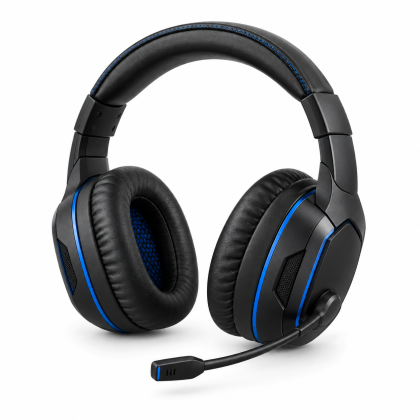 Gaming Headset with Microphone - Black illustrative product photo