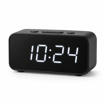 Digital Alarm Clock - Black illustrative product photo