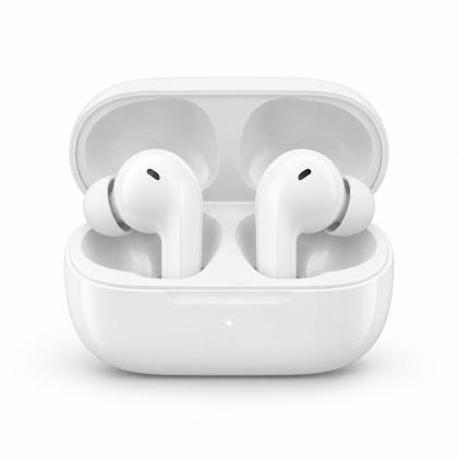 Wireless Earbuds - White illustrative product photo