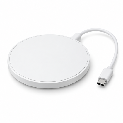 Wireless Charging Pad - White illustrative product photo